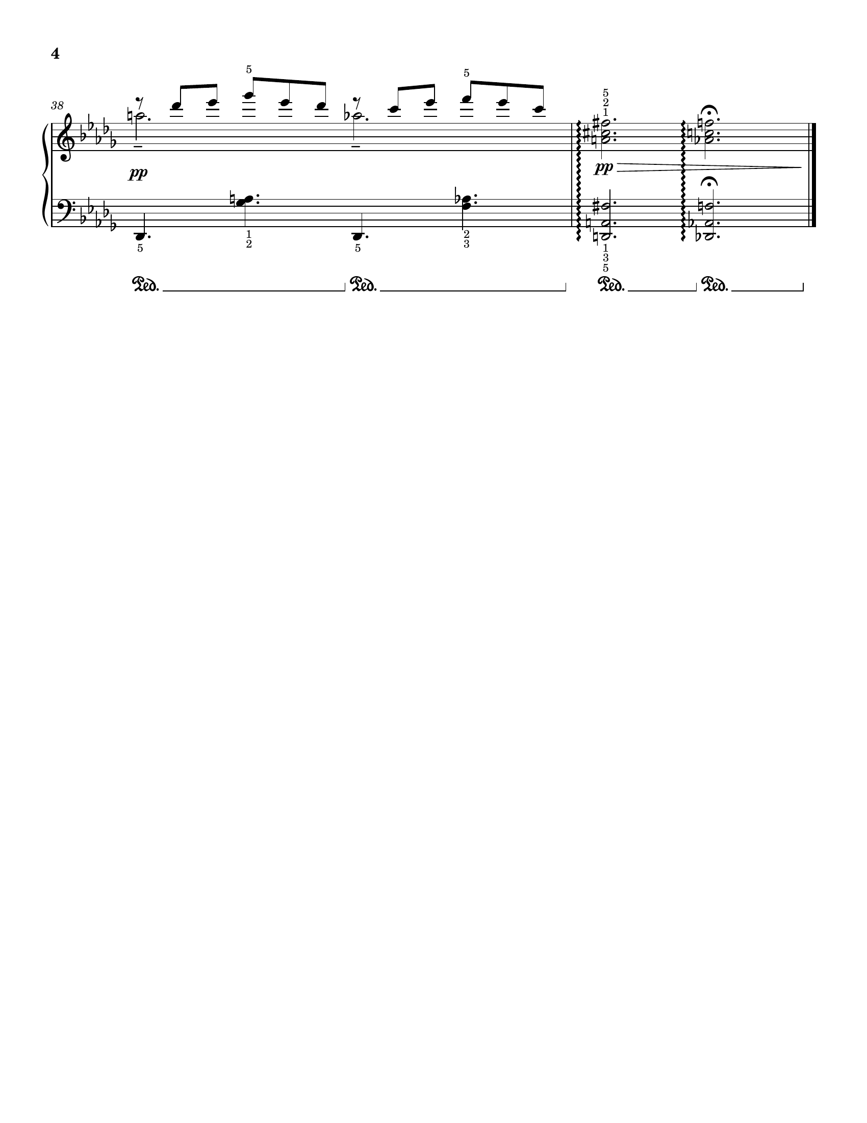 Moon Viewing Garden, score page 4 of 4